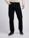 Mens Moleskin 5 Pocket Trousers in Black