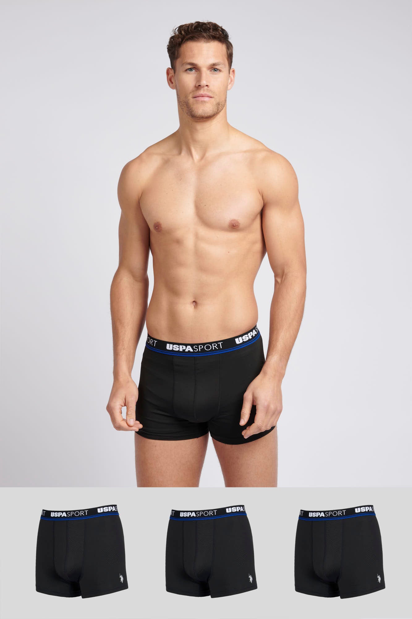 Polo boxer briefs 3 pack best sale