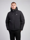 Mens Smart Padded Jacket in Black