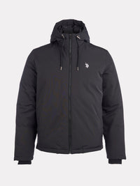 Mens Smart Padded Jacket in Black