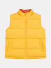 Mens Wide Baffle Gilet in Mango Mojito