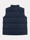 Mens Wide Baffle Gilet in Dark Sapphire Navy