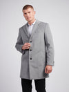 Mens Herringbone Coat in Ebony Windsor Wine DHM