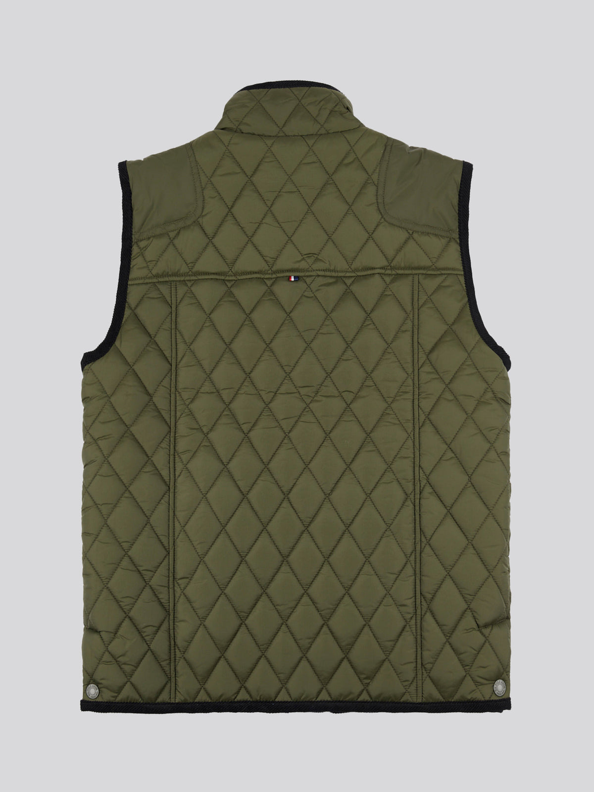 Quilted Hacking Gilet Forest Night