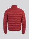 Mens Lightweight Bound Quilted Jacket in Tibetan Red