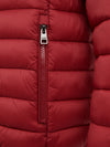 Mens Lightweight Bound Quilted Jacket in Tibetan Red