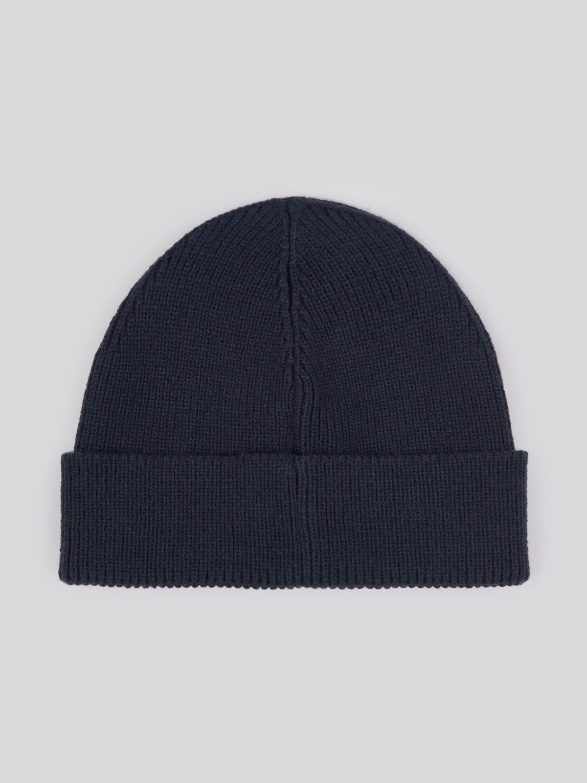 Mens Signature Knit Beanie in Dark Sapphire Navy