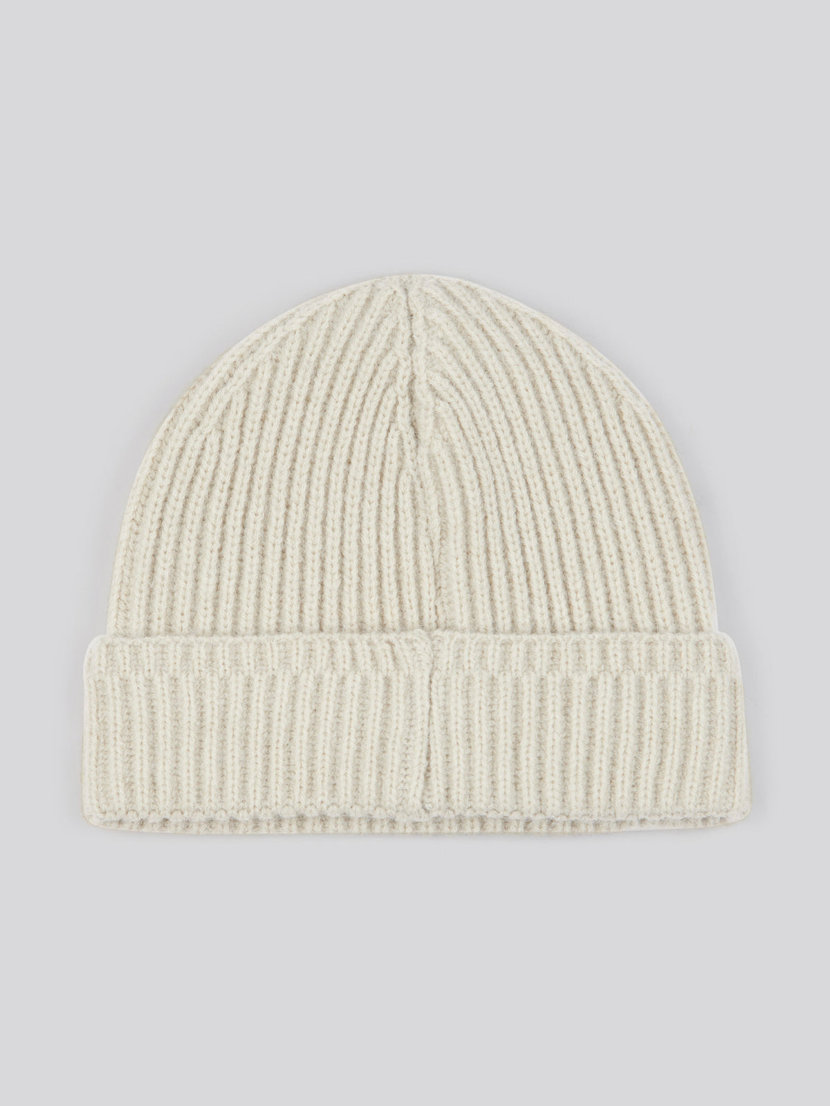 Mens Rib Knit Beanie in Moonstruck