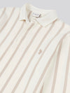 Vertical Stripe Sweat Rugby Whisper White