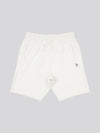 DHM Herringbone Sweat Short Light Grey Marl