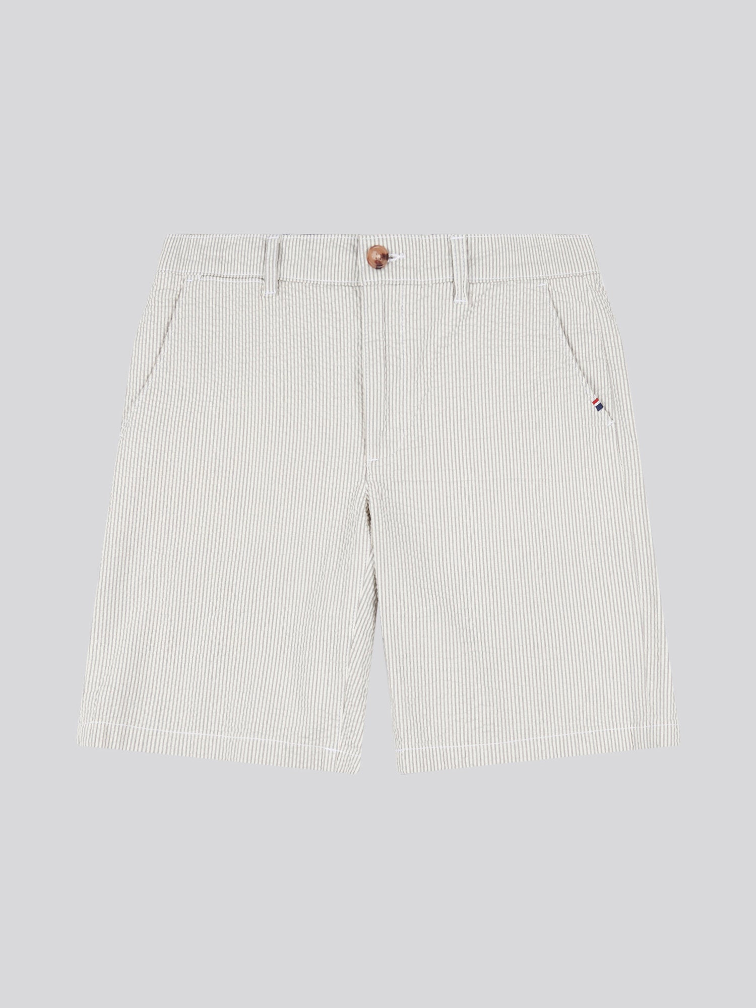 Seersucker Chino short Northern Droplet