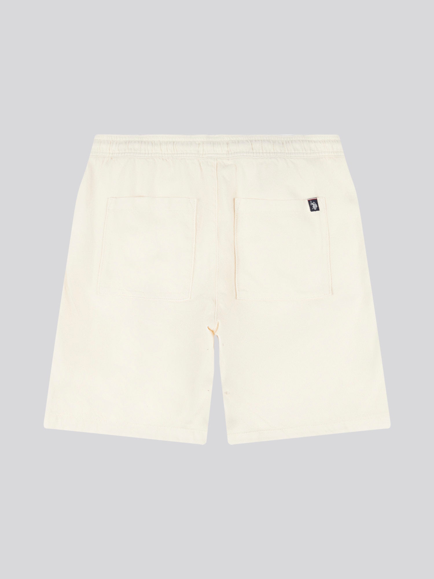 Cotton Twill Drawstring Short Whisper White