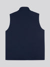 Reversible Clean Front Jersey Lined Gilet Dark Sapphire Navy / Moonlight Blue DHM