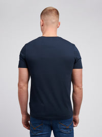 Mens Authentic Graphic T-Shirt in Dark Sapphire Navy