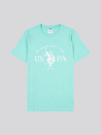 USPA Print Graphic Tshirt Pool Blue