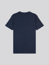 Large DHM T-Shirt Dark Sapphire Navy / Haute Red DHM