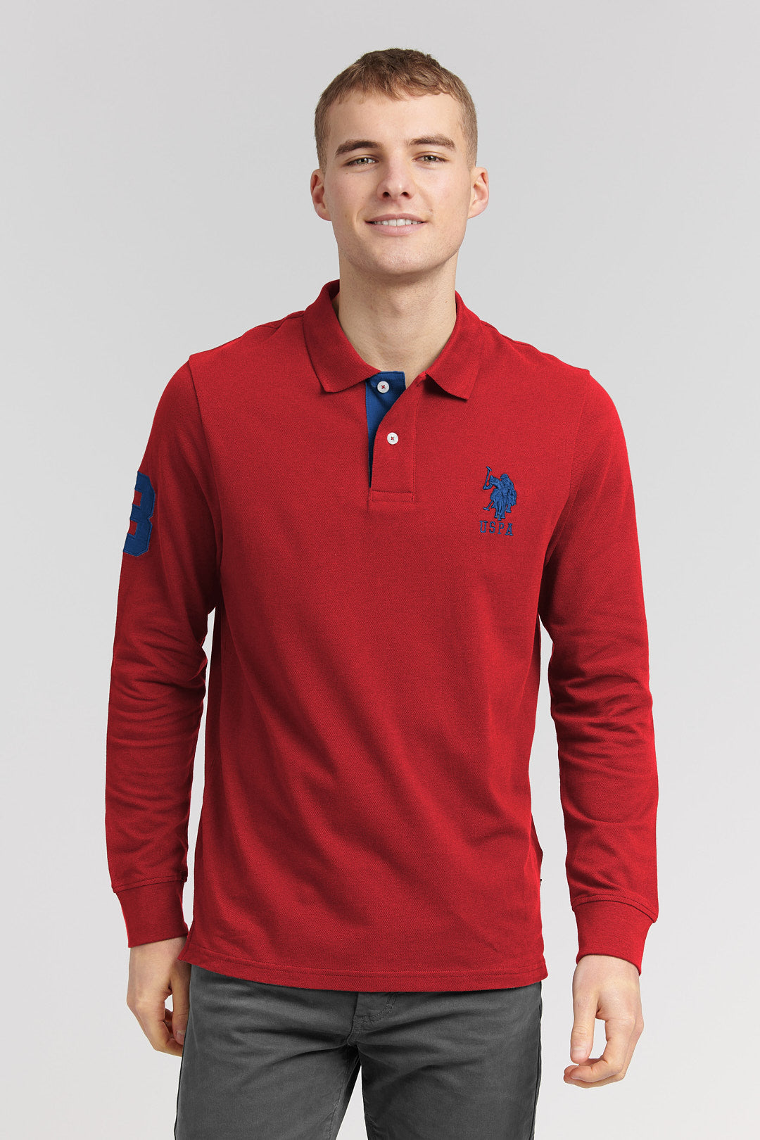 Men's Long Sleeve Polo, Men's Rugby Shirts