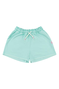 Girls Overdye Bermuda Shorts in Blue Tint