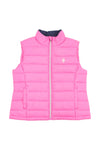 Girls Gilet in Strawberry Moon