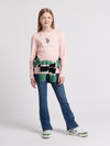 Girls Long Sleeve T-Shirt in Crystal Rose