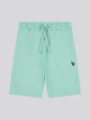 Boys Sweat Shorts in Wasabi