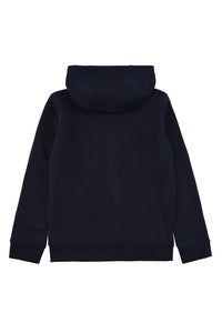 Boys Zip-Through Hoodie in Navy Blue