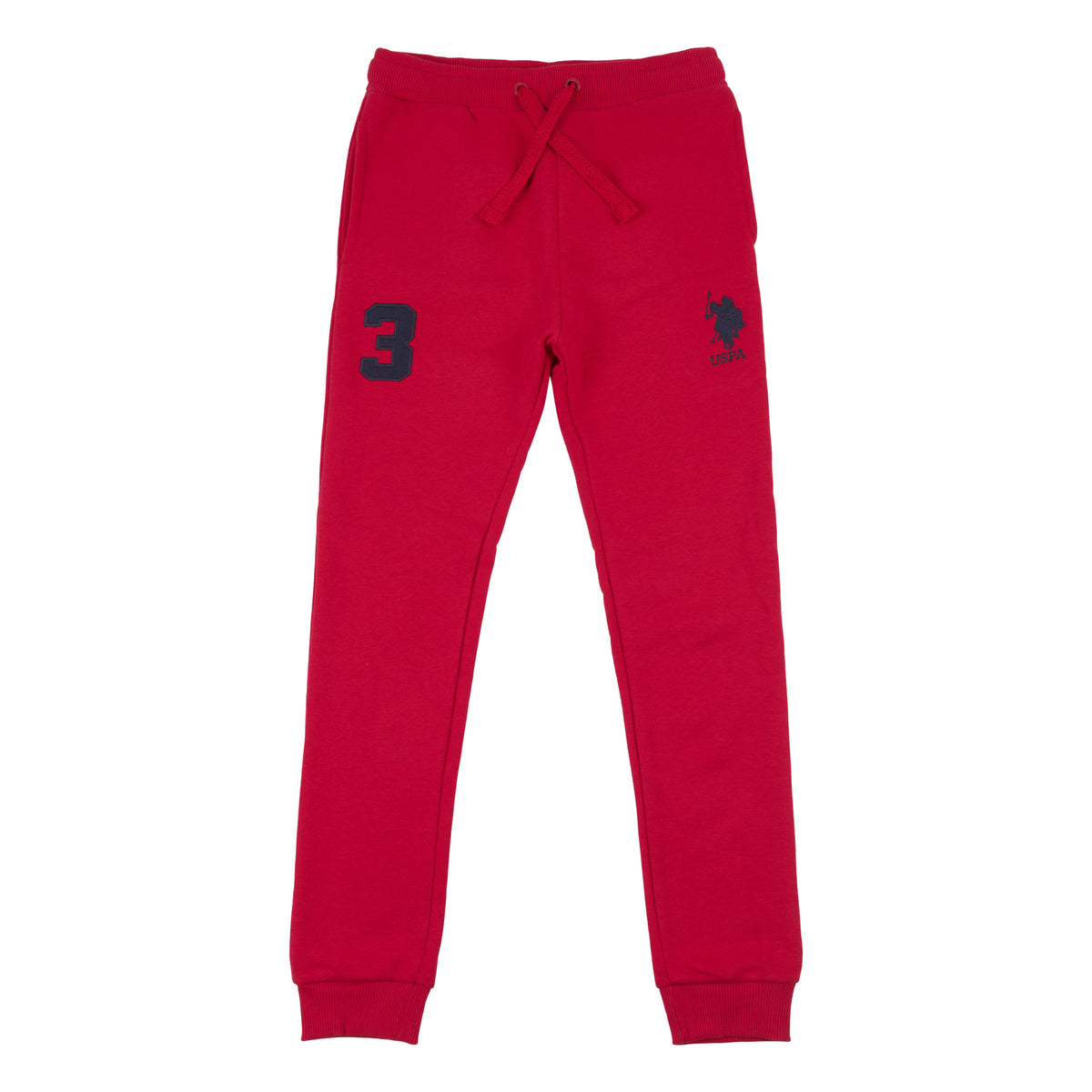 Boys Player 3 Joggers in Tango Red