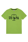 Boys Authentic Graphic T-shirt in Neon Green