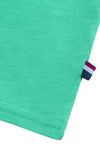 Toddler Graphic T-shirt &  Shorts Set in Aqua Green