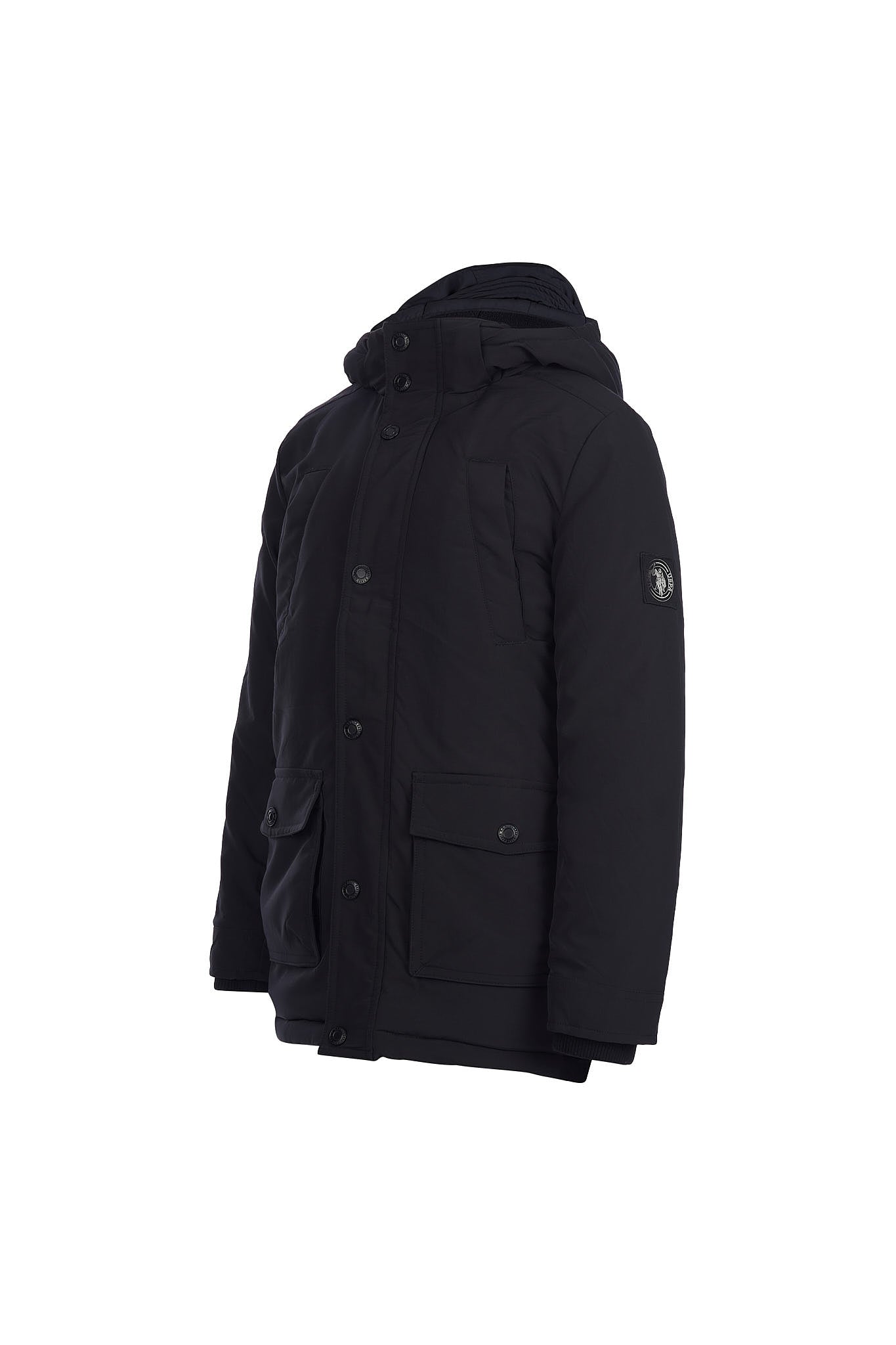 Boys Parker Coat in Black