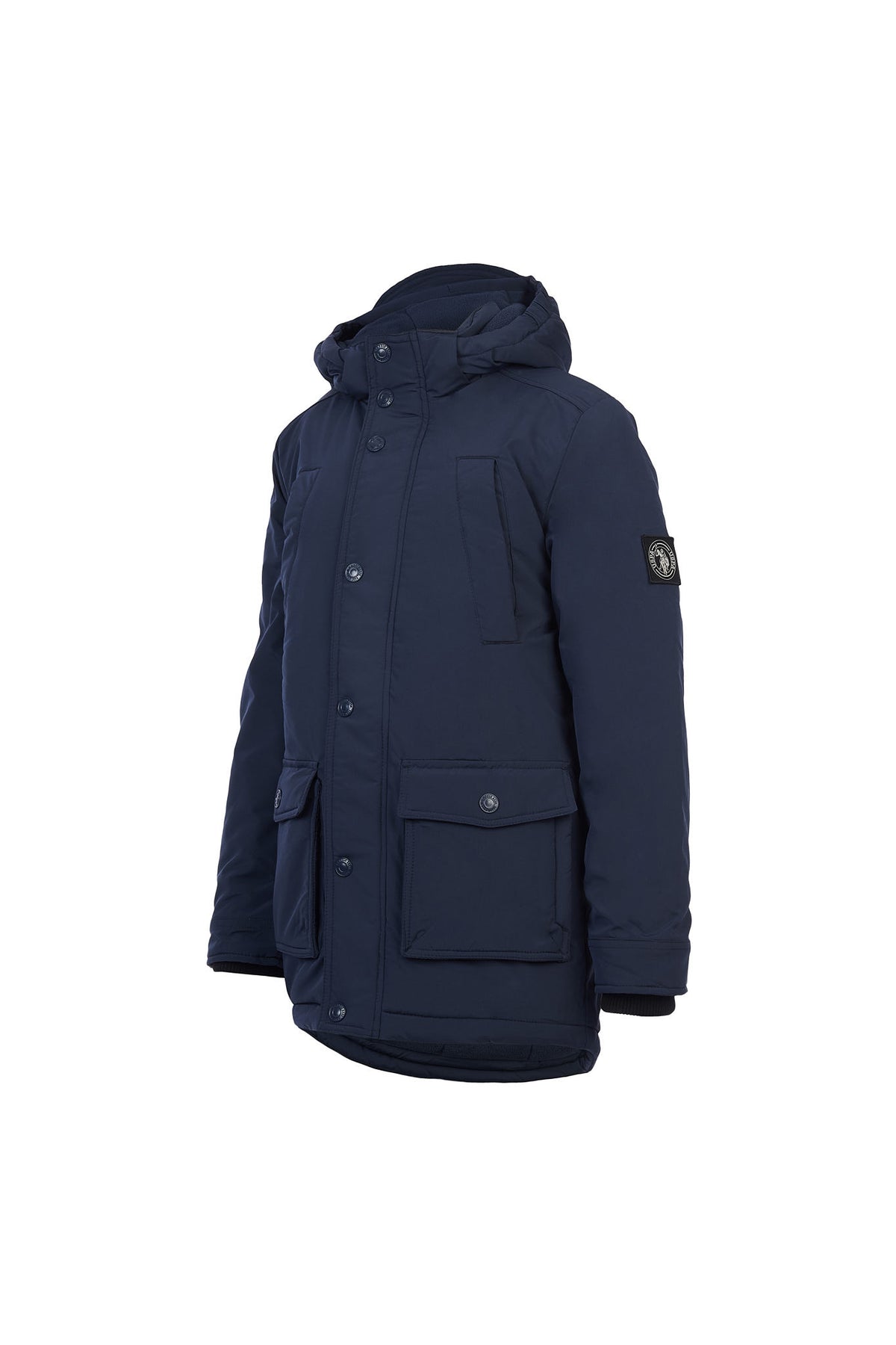 Boys Parker Coat in Navy Blue