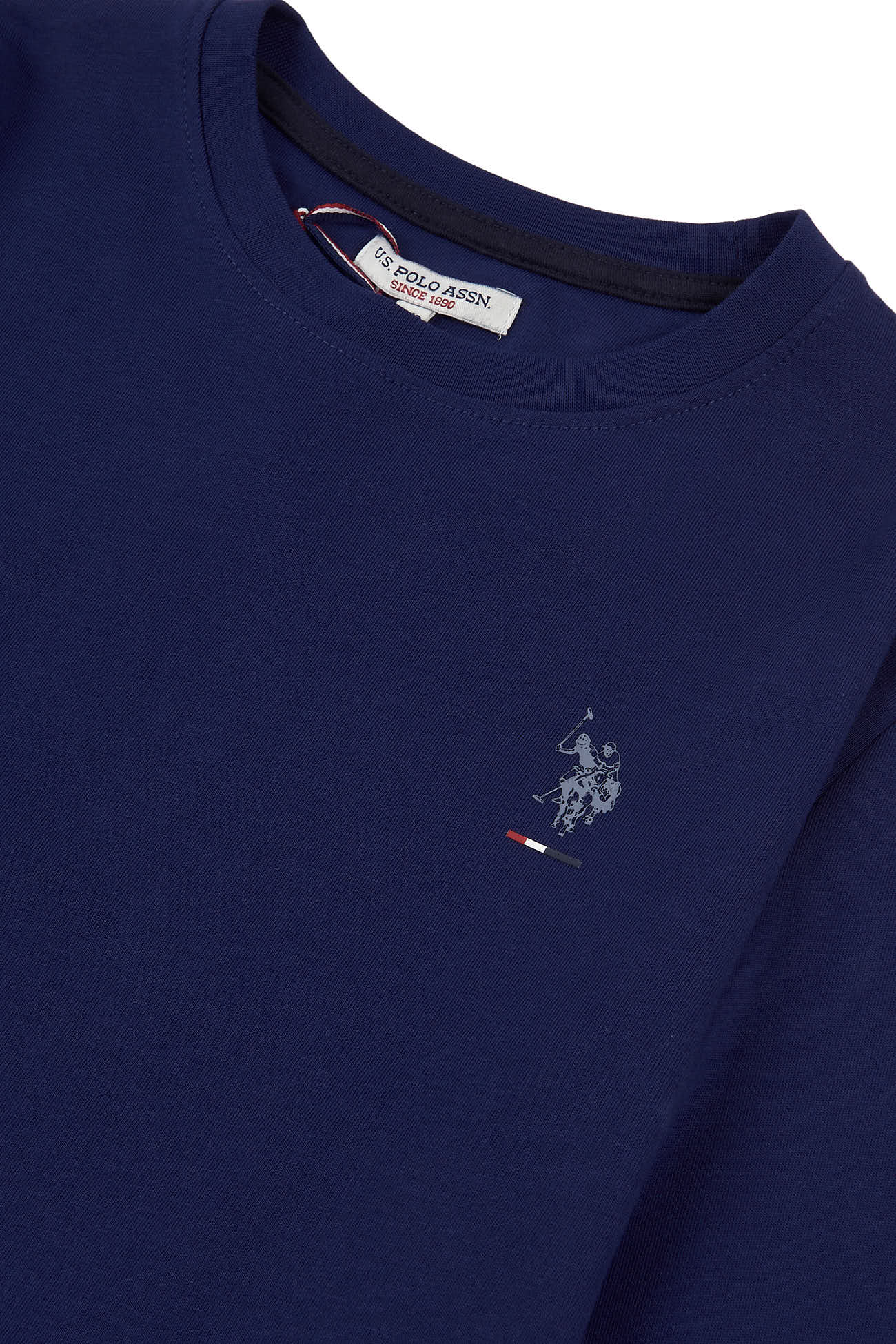 Boys Long Sleeve T-Shirt in Blue Print