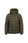 Boys Puffer Jacket in Army Green