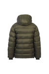 Boys Puffer Jacket in Army Green