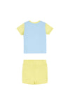 Toddler Block T-Shirt and Shorts Set in Limelight