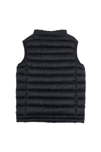 Boys Puffer Gilet in Black