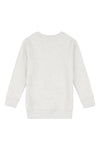 Boys Authentic USPA Crew Neck Sweatshirt in Light Grey Marl