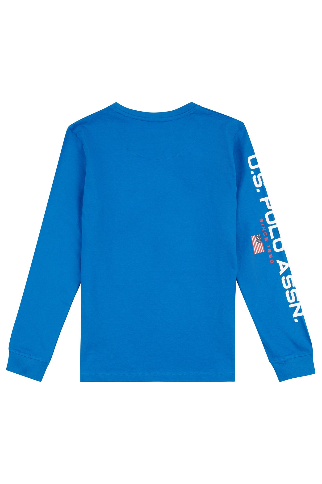 Boys Sports Long Sleeve T-Shirt in Classic Blue