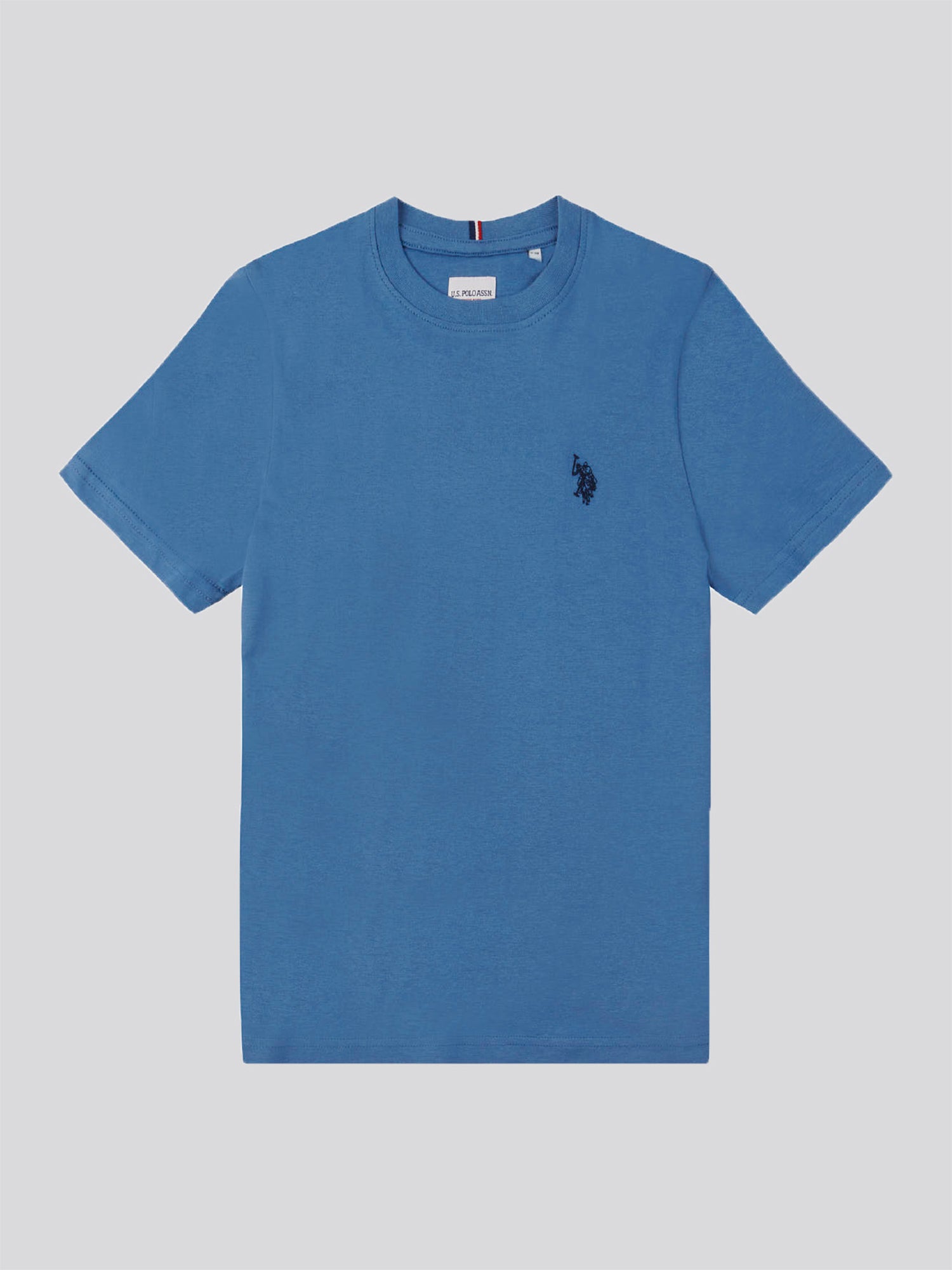 Boys Double Horsemen T-Shirt in Blue Horizon