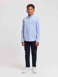 Boys Oxford Shirt in Blue Yonder