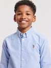 Boys Oxford Shirt in Blue Yonder