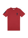 Boys Player 3 T-Shirt in Tibetan Red