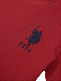 Boys Player 3 T-Shirt in Tibetan Red