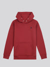 Boys Double Horsemen Brush Back Hoodie in Tibetan Red