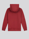 Boys Double Horsemen Brush Back Hoodie in Tibetan Red