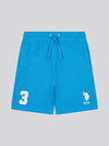 Boys Player 3 Sweat Shorts in Campanula