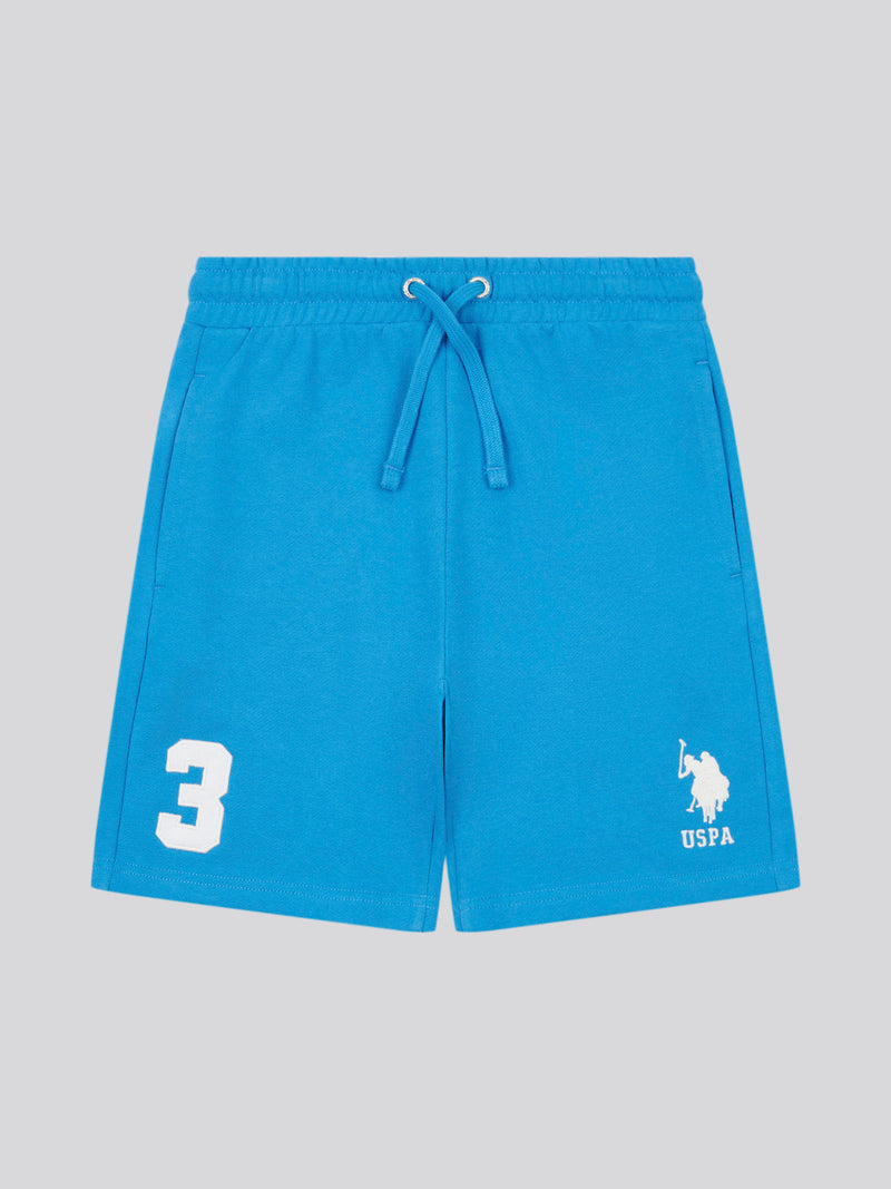 Boys Player 3 Sweat Shorts in Campanula