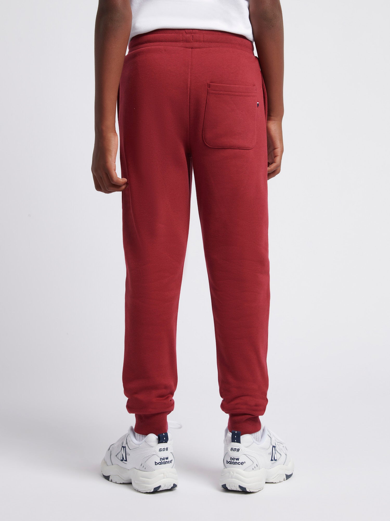 Boys Double Horsemen Joggers in Tibetan Red