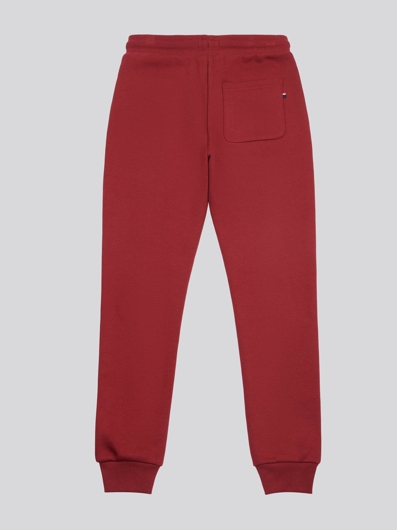 Boys Double Horsemen Joggers in Tibetan Red