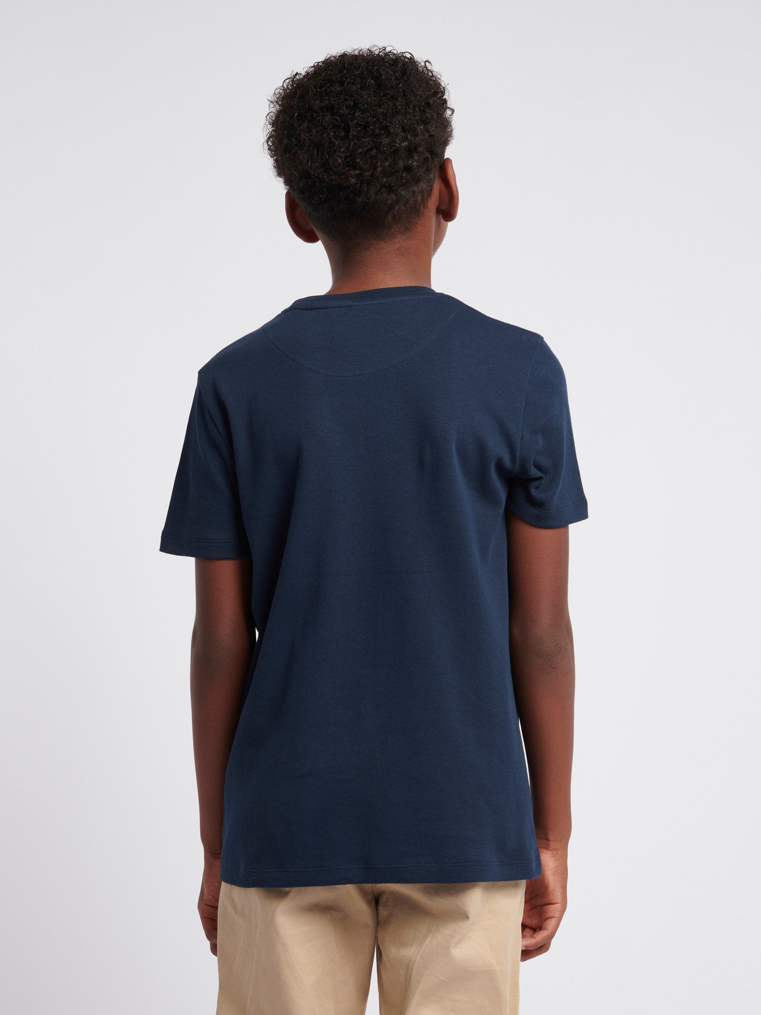 Boys Premium Graphic T-Shirt in Dark Sapphire Navy